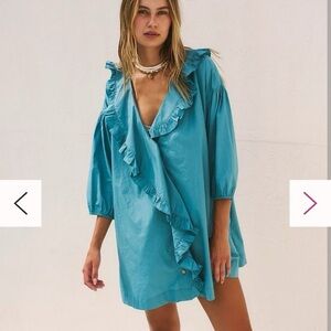 Free People button down